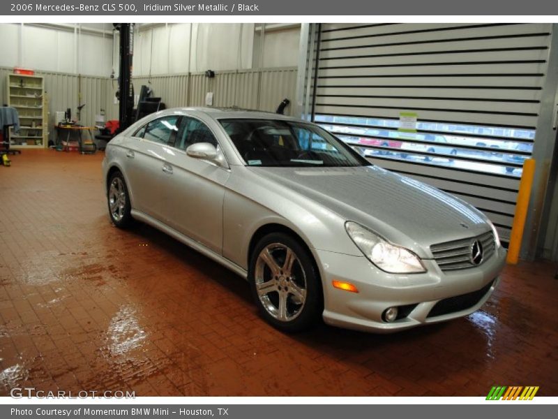 Iridium Silver Metallic / Black 2006 Mercedes-Benz CLS 500