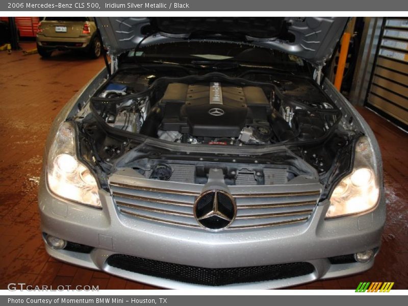 Iridium Silver Metallic / Black 2006 Mercedes-Benz CLS 500