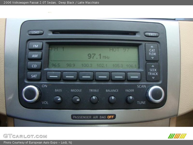 Deep Black / Latte Macchiato 2006 Volkswagen Passat 2.0T Sedan