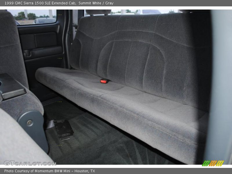 Summit White / Gray 1999 GMC Sierra 1500 SLE Extended Cab