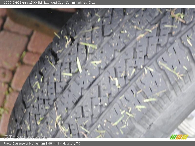 Summit White / Gray 1999 GMC Sierra 1500 SLE Extended Cab