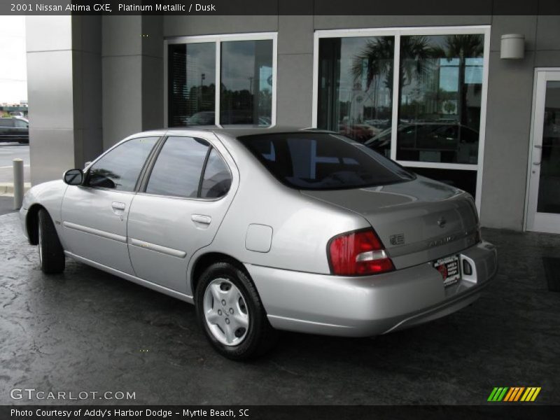 Platinum Metallic / Dusk 2001 Nissan Altima GXE