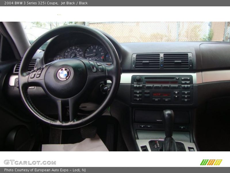 Jet Black / Black 2004 BMW 3 Series 325i Coupe