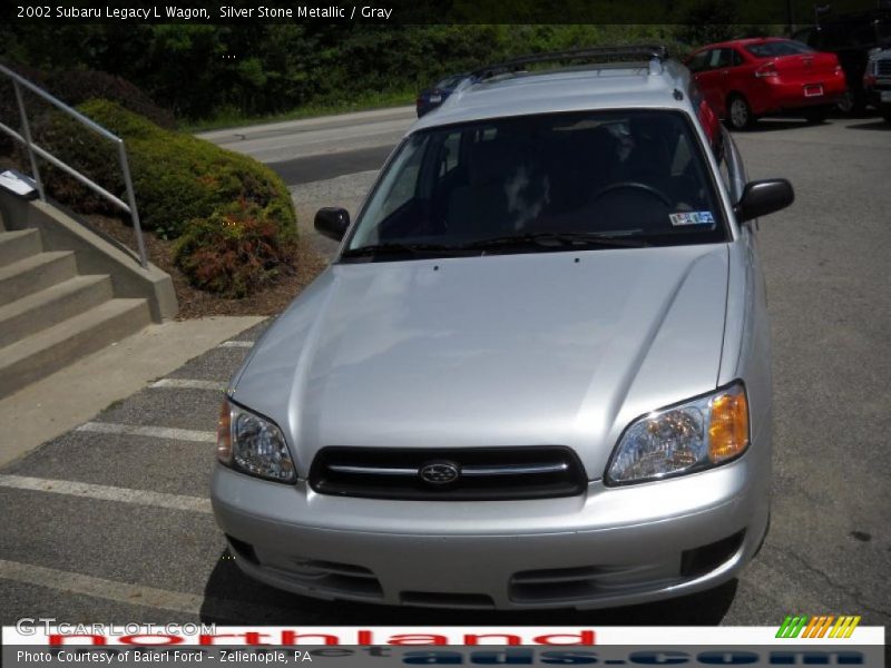 Silver Stone Metallic / Gray 2002 Subaru Legacy L Wagon