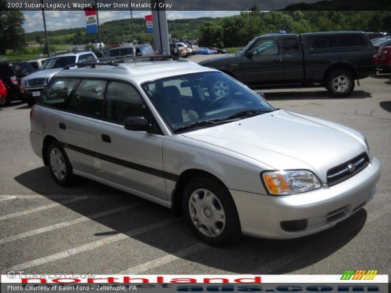 Silver Stone Metallic / Gray 2002 Subaru Legacy L Wagon