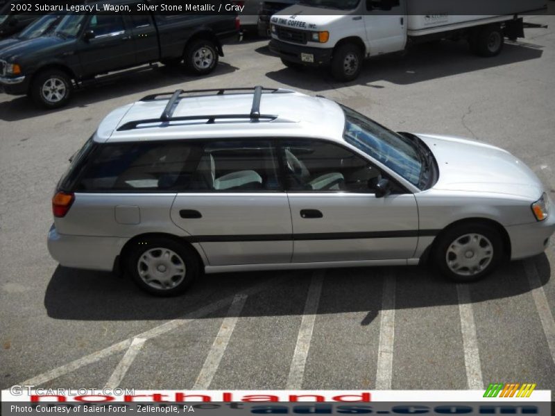 Silver Stone Metallic / Gray 2002 Subaru Legacy L Wagon