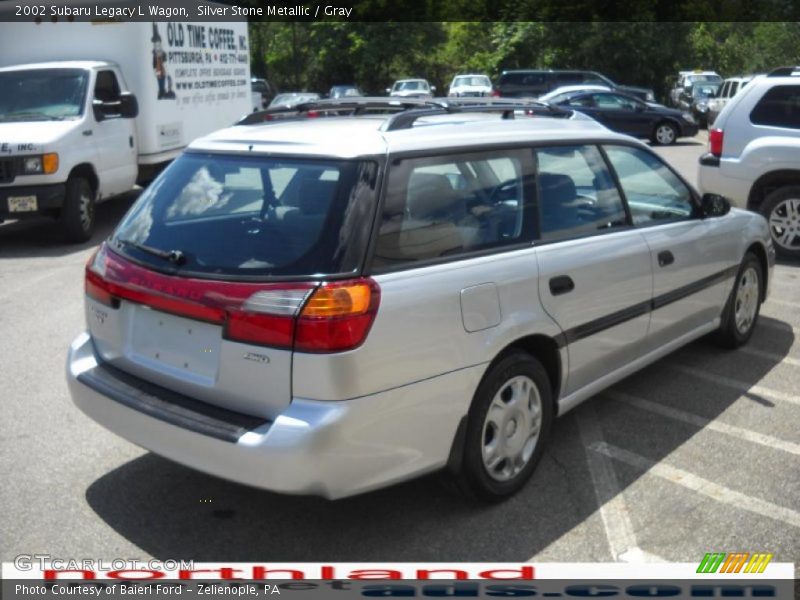 Silver Stone Metallic / Gray 2002 Subaru Legacy L Wagon