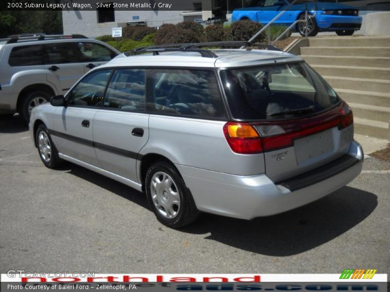 Silver Stone Metallic / Gray 2002 Subaru Legacy L Wagon