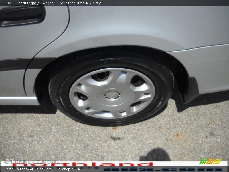 Silver Stone Metallic / Gray 2002 Subaru Legacy L Wagon
