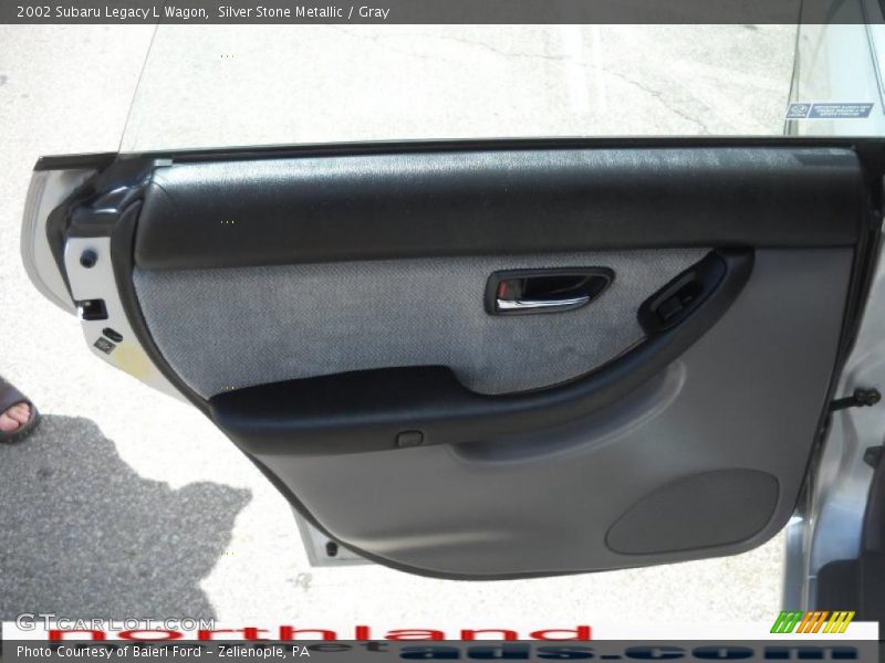 Silver Stone Metallic / Gray 2002 Subaru Legacy L Wagon