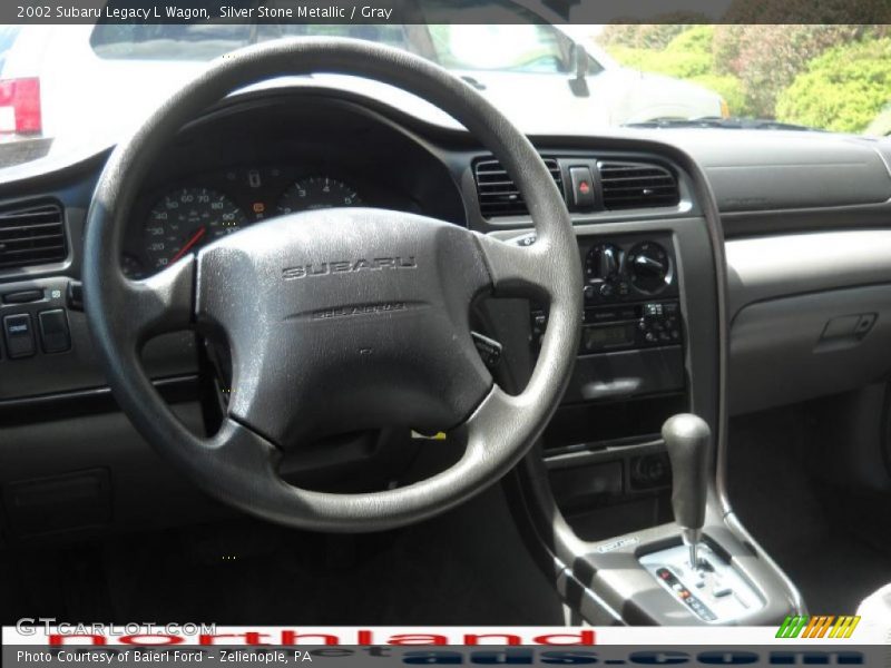 Silver Stone Metallic / Gray 2002 Subaru Legacy L Wagon