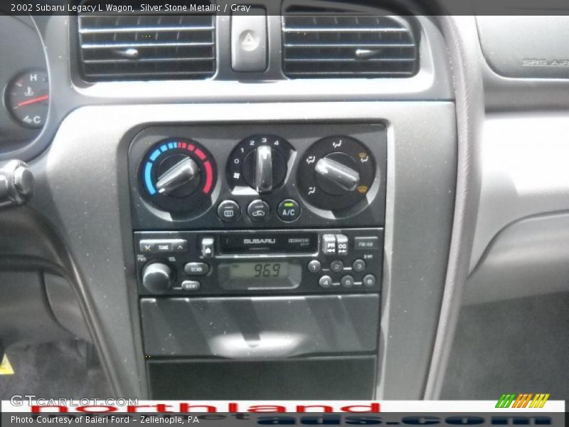 Silver Stone Metallic / Gray 2002 Subaru Legacy L Wagon