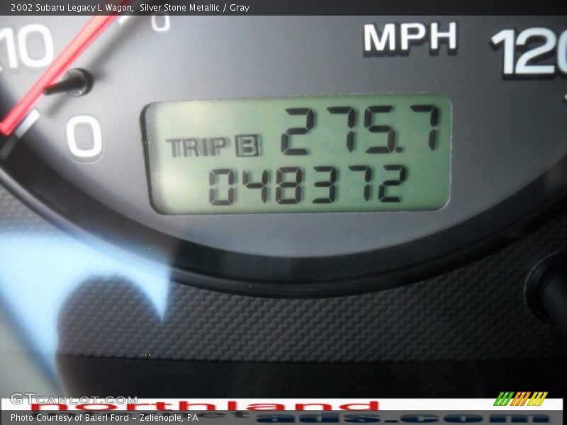 Silver Stone Metallic / Gray 2002 Subaru Legacy L Wagon