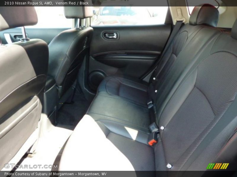 Venom Red / Black 2010 Nissan Rogue SL AWD