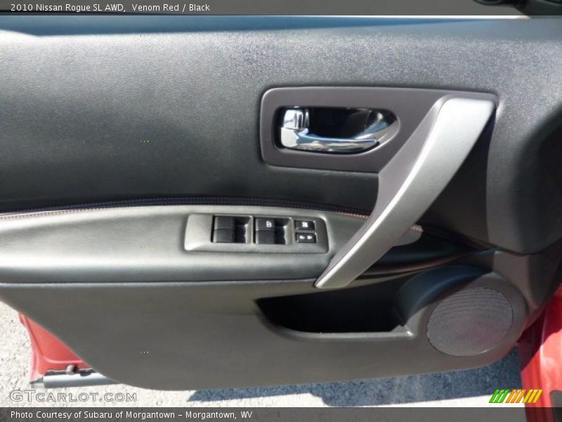 Venom Red / Black 2010 Nissan Rogue SL AWD
