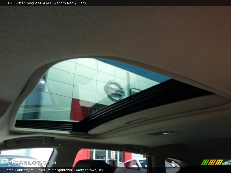 Venom Red / Black 2010 Nissan Rogue SL AWD