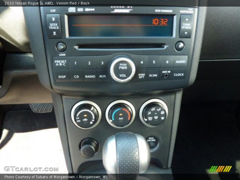 Venom Red / Black 2010 Nissan Rogue SL AWD