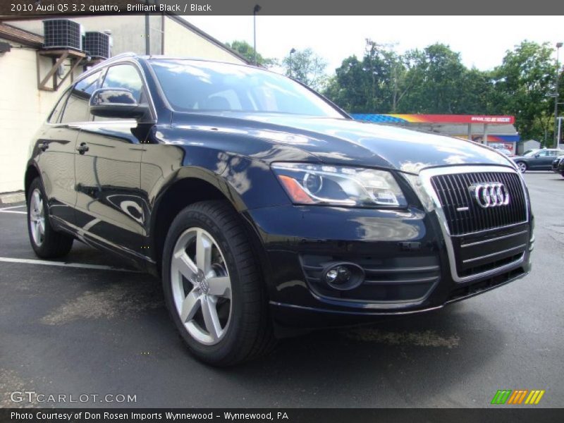 Brilliant Black / Black 2010 Audi Q5 3.2 quattro