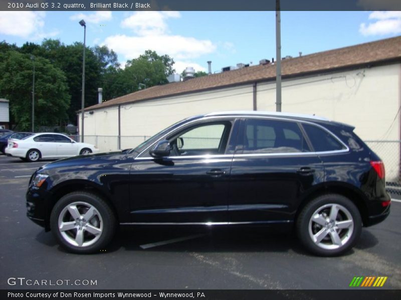 Brilliant Black / Black 2010 Audi Q5 3.2 quattro