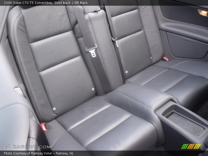 Solid Black / Off Black 2006 Volvo C70 T5 Convertible