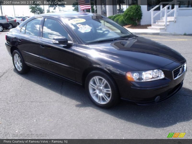 Black / Graphite 2007 Volvo S60 2.5T AWD