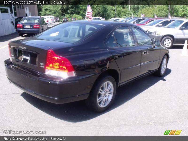 Black / Graphite 2007 Volvo S60 2.5T AWD