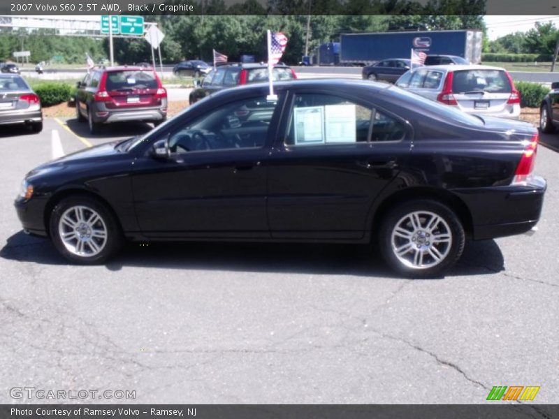 Black / Graphite 2007 Volvo S60 2.5T AWD