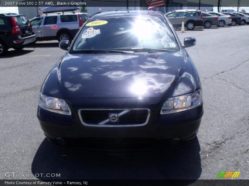 Black / Graphite 2007 Volvo S60 2.5T AWD