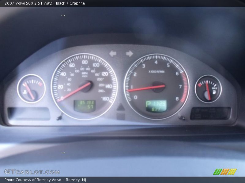 Black / Graphite 2007 Volvo S60 2.5T AWD