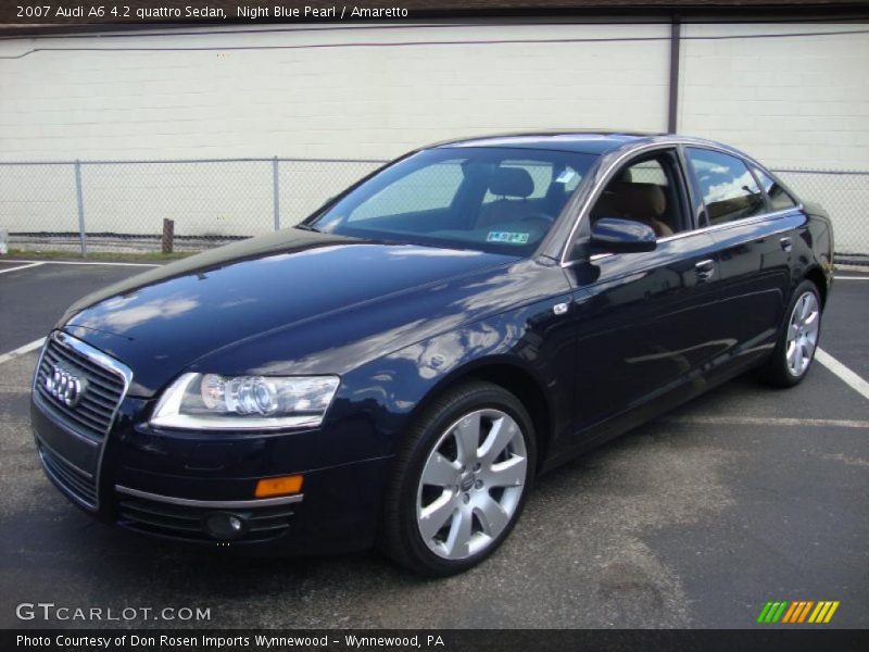 Night Blue Pearl / Amaretto 2007 Audi A6 4.2 quattro Sedan