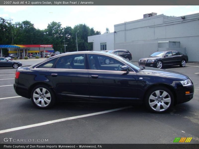 Night Blue Pearl / Amaretto 2007 Audi A6 4.2 quattro Sedan