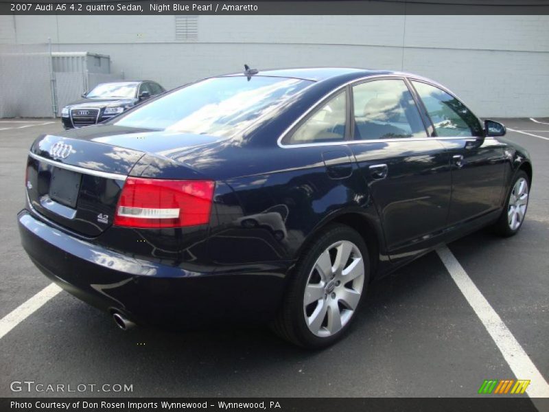 Night Blue Pearl / Amaretto 2007 Audi A6 4.2 quattro Sedan