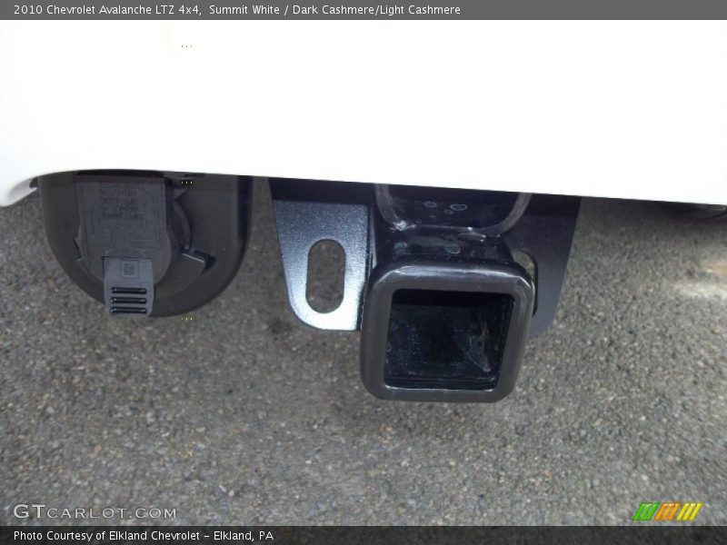 Summit White / Dark Cashmere/Light Cashmere 2010 Chevrolet Avalanche LTZ 4x4