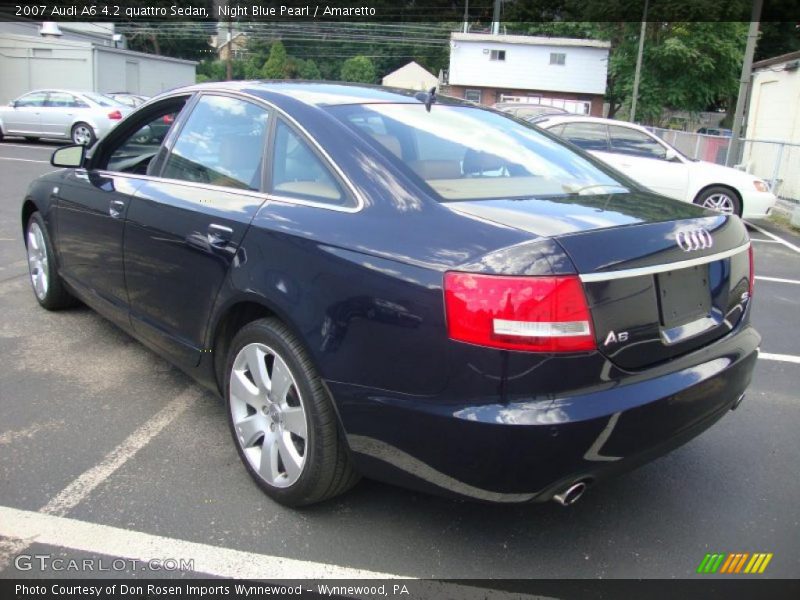 Night Blue Pearl / Amaretto 2007 Audi A6 4.2 quattro Sedan