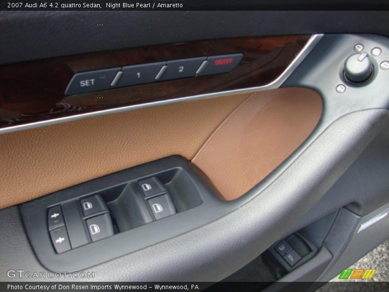 Night Blue Pearl / Amaretto 2007 Audi A6 4.2 quattro Sedan