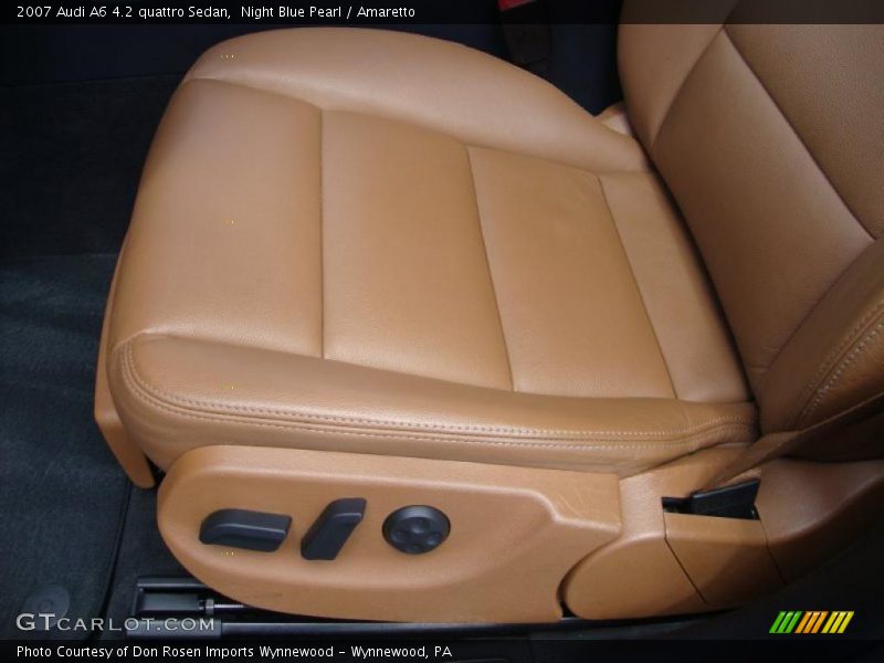 Night Blue Pearl / Amaretto 2007 Audi A6 4.2 quattro Sedan