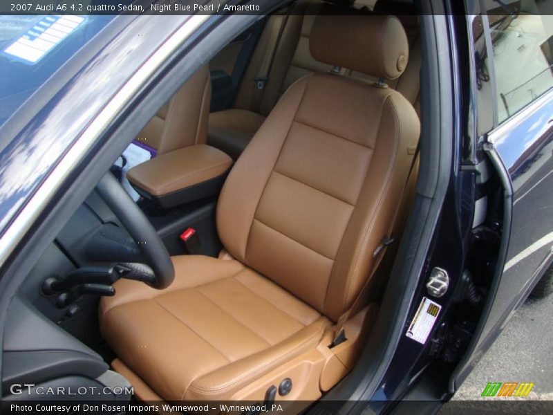 Night Blue Pearl / Amaretto 2007 Audi A6 4.2 quattro Sedan