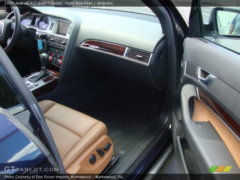 Night Blue Pearl / Amaretto 2007 Audi A6 4.2 quattro Sedan