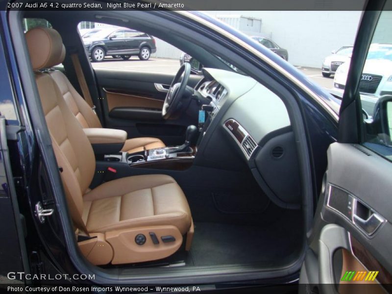 Night Blue Pearl / Amaretto 2007 Audi A6 4.2 quattro Sedan