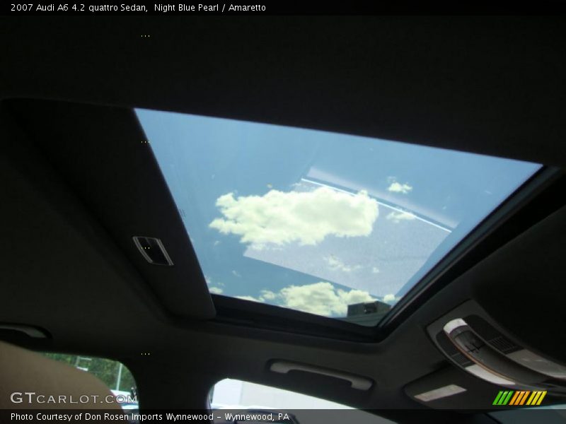 Night Blue Pearl / Amaretto 2007 Audi A6 4.2 quattro Sedan
