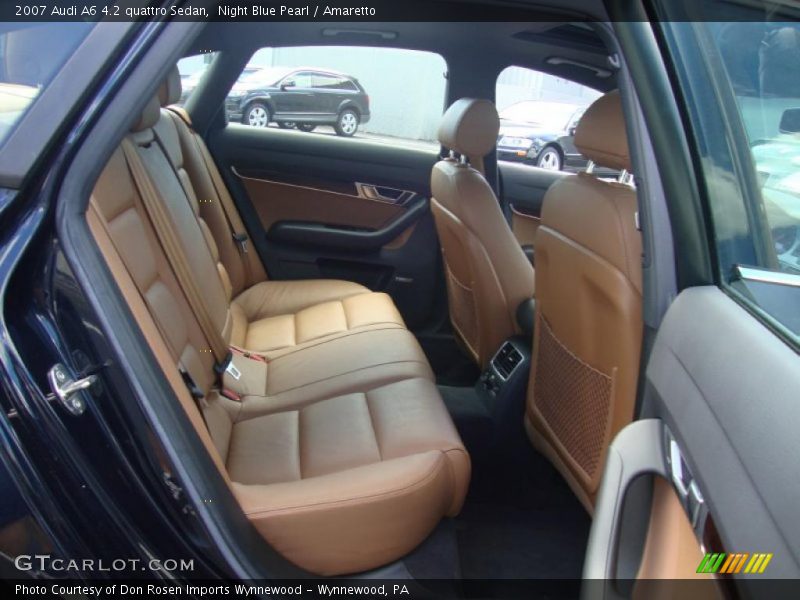 Night Blue Pearl / Amaretto 2007 Audi A6 4.2 quattro Sedan