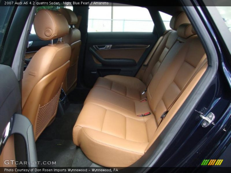 Night Blue Pearl / Amaretto 2007 Audi A6 4.2 quattro Sedan