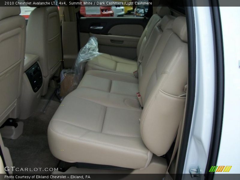 Summit White / Dark Cashmere/Light Cashmere 2010 Chevrolet Avalanche LTZ 4x4