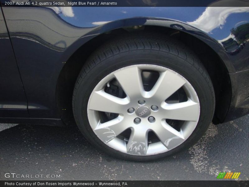 Night Blue Pearl / Amaretto 2007 Audi A6 4.2 quattro Sedan