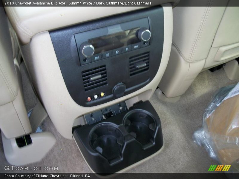 Summit White / Dark Cashmere/Light Cashmere 2010 Chevrolet Avalanche LTZ 4x4