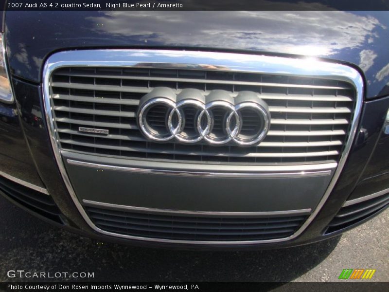 Night Blue Pearl / Amaretto 2007 Audi A6 4.2 quattro Sedan
