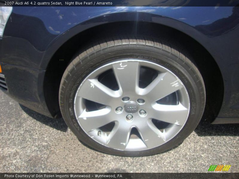 Night Blue Pearl / Amaretto 2007 Audi A6 4.2 quattro Sedan