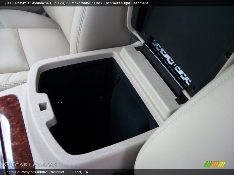 Summit White / Dark Cashmere/Light Cashmere 2010 Chevrolet Avalanche LTZ 4x4