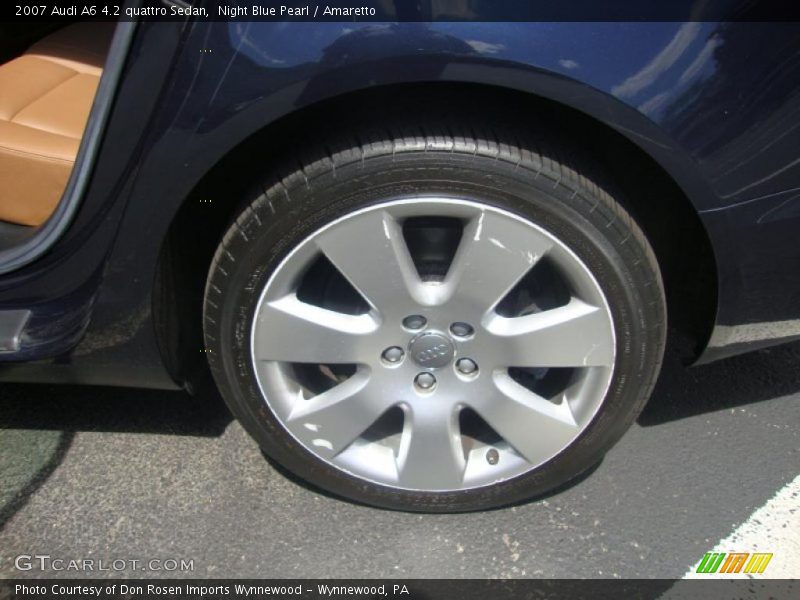 Night Blue Pearl / Amaretto 2007 Audi A6 4.2 quattro Sedan