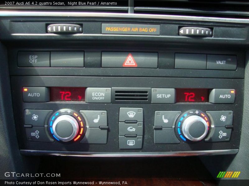 Night Blue Pearl / Amaretto 2007 Audi A6 4.2 quattro Sedan